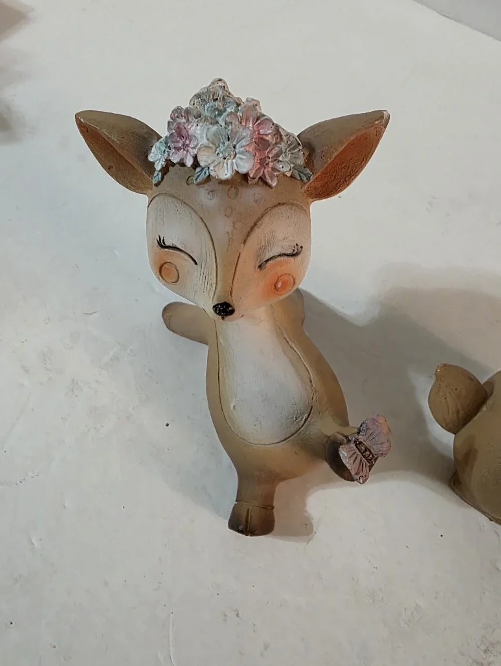 Baby Deer Fawn Set Of Cake Tp Figurines Baby Shower Reveal Parties